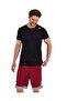 Men's Polyester White Striped Basketball Shorts - 4