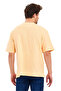 Jacquard Fabric Crew Neck Short Sleeve Oversize Men's T-Shirt - 6
