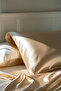 Silk Cover 100% Pure Silk Cover 50X70 cm Champagne Color - 3