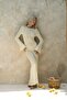 Matias Back Low-Cut Yellow Knitwear Long Dress