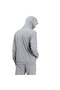 Kapüşon Yaka Gri Erkek Sweatshırt 58670453 ESS Small Logo FZ Hoodie - 2