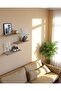 3-Piece Flying Shelf Modern Wall Shelf Scandinavian Hidden Shelf Decorative Book Shelf Trinket Shelf Pine 30X12 cm - 4