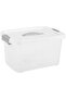 Medium Pp Storage Box With Lid Easy To Carry, Strong Handle.