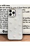 iPhone 14 Pro Max Case with Bow Pattern Transparent Glitter Silver Camera Protrusion Shiny Cover - 9