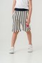 All Area Striped Crab Printed Boy's Shorts - 5