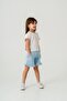Floral Embroidered Girl's Shorts - 3