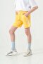 Double Long Girls' Shorts with Side Stripes - 5