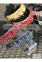 Flora Sapphire Night Blue Navy Crystal Stone Luxury Design Engagement Bridal Tiara Metal Crown with Authentic Motif - 5