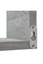 Wall Corner Shelf Grey Sonoma 40x40x50 cm Engineered Wood - 4