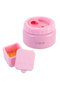 Jumbo Bento Lunch Box w/ Thermos and Dip Jar - Pink - 6