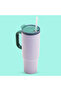 Insulated Travel Tumbler, 900ml White - 6