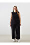 Lcwaikiki Basic Black Crew Neck Women's Tank Top - 3