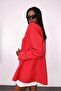 Red 100% Raw Linen Jacket - 7