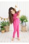 Children's Set of Top and Bottom Cotton (T-Shirt-Long Leggings)