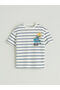 Lcw Baby Ecru Crew Neck Boys' T-Shirt and Shorts 2-Piece Set - 2