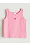 Crewneck Girls' Crop Singlet