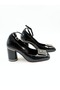 Women's Genuine Leather Heeled Shoes - 2
