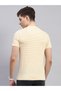 Slogan Printed Round Neck Regular Fit T-Shirt - 4