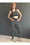 Sport Striped Bustier Leggings Set - 3