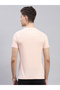 Men Orange Printed Round Neck T Shirt - 4