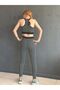Sport Striped Bustier Leggings Set - 2