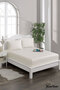 100% Cotton Striped Cotton Satin Single / Double Size Fitted Sheet Set | 100X200Mm | 160 X 200 | 180 X 200 - 3