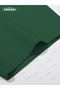 Latest Breath Printed Cotton Fabric Unisex Green Forest T-Shirt-Black Shorts Set - 6