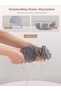1pcs Grey Microfiber Hair Towel, Hair Turbans for Wet Hair, Drying Hair Wrap Towels for Curly Hair W - 7