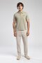 Resao Men's Polo Neck T-Shirt Khaki