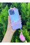 iPhone 14 Pro Compatible Mirrored Pompom Barbi Silicone Case - 2