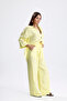 Gabriel Double Linen Summer Suit Wide Trousers Loose Shirt - 5