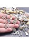 other 50Pcs/Lot Vintage Random Diy Bulk Violin Guitar Musical Note Charms Mixed Hip Hop Music Instru - 8