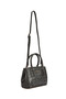 Black Women's Shoulder Bag with Removable Strap and Zipper Closure - Handbag 05Pc25Y10406 - 3
