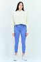 Women Sportswear Fit Brand Logo Outdoor Crop Hoodie, Off White - 3