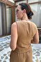 Linen Vest Trousers Set - 8