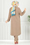 Double Suit with Slit Buttons 23019Ukb929-M Dark Vision - 5