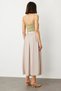 Wide Leg Trousers with Belt Stone 54144 - 3