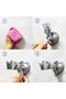 Shower head holder, ABS, Silver - 3