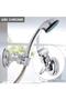 Shower head holder, ABS, Silver - 2