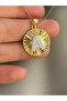 Letter a Stainless Steel Necklace 40+5 cm - 2