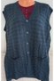 Er Clothing Mother Battal Seasonal Knitwear Vest Button Double Pocket K.Blue - 6