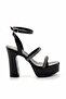 Black Women's Slippers K05606043308