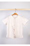 Baby Boy Linen Triple Shirt Suit - 3