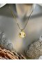 Letter B Stainless Steel Necklace 40+5 cm