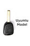 Peugeot 206, 207, 307, 407 - Citroen C2, C3 Compatible 2 Button Silicone Key Case – White Color - 2