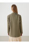 Lcw Vision Khaki Women's Blazer Jacket S5Gy06Z8Nvy25 - 4
