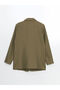 Lcw Vision Khaki Women's Blazer Jacket S5Gy06Z8Nvy25 - 6