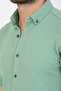 Men's Short Sleeve Slim Fit Knitted Shirt 2590 - 2