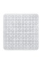Anti-Slip, Water Draining, Massage Mat with Suction Cups for Bathroom Shower Tub -54X54Cm S-150