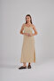 Escobar Rope Strap Maxiimum Length Slit Dress - 4